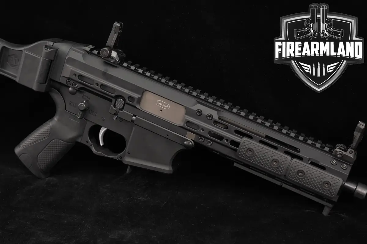 LWRC SMG-45 Pistol 45ACP SMG45 SB TAC FOLDER BRACE