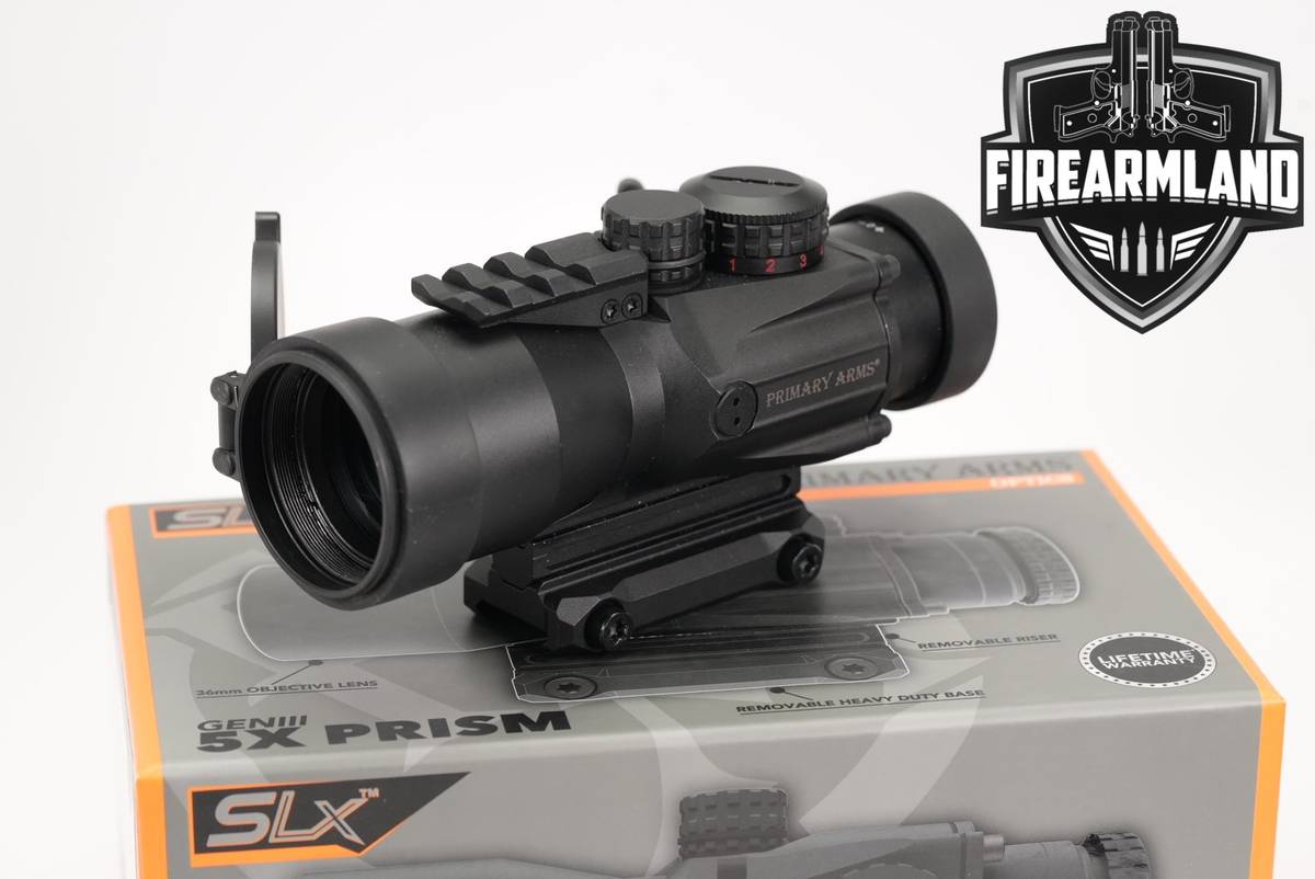 Primary Arms SLx Gen III 5X Prism Scope ACSS 5.56/5.45/.308 Illuminated