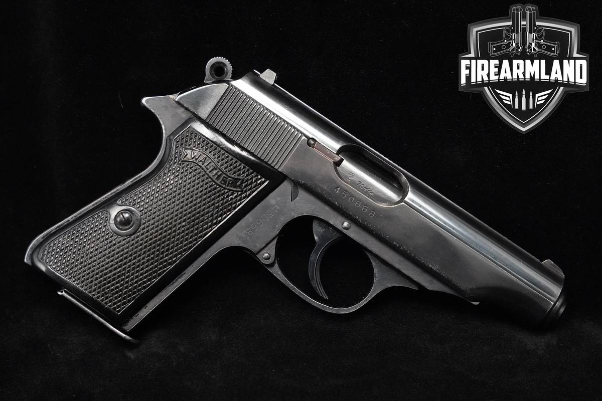 COLD-WAR 1976 Walther PP Breman Police 32 ACP 3.9" Blued Walther DA/SA PP