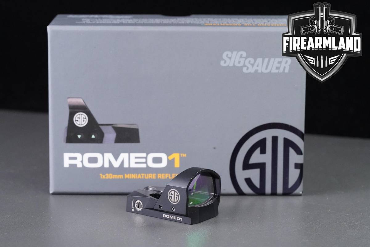 Sig Sauer ROMEO1 1X30 3 MOA Red Dot ROMEO-1 +ORIG BOX