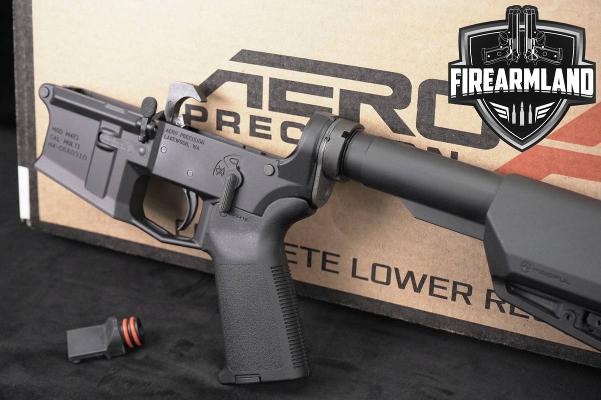 Aero Precision M4E1 Complete AR-15 Lower Receiver 5.56mm NATO +ORIG BOX