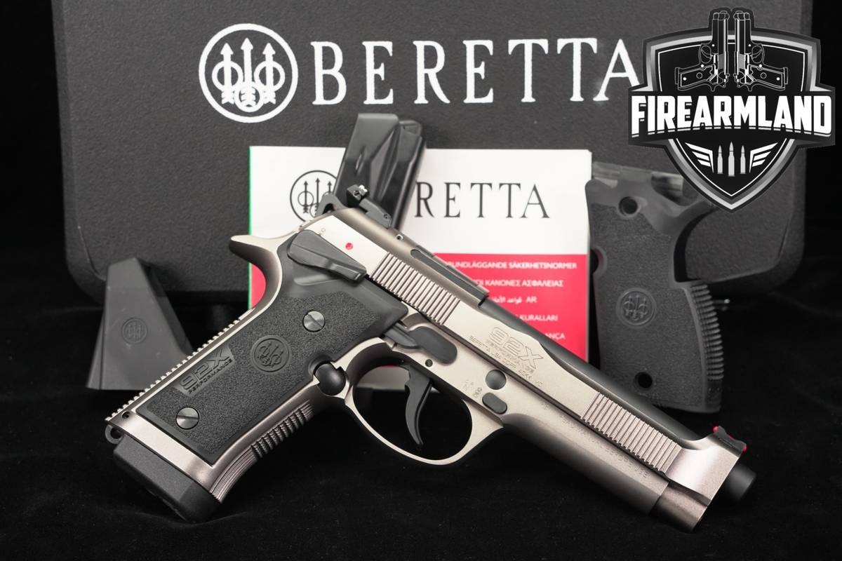 Beretta 92X Performance Defensive 9mm Optics-Ready 92 X +2 MAGS & ORIG CASE
