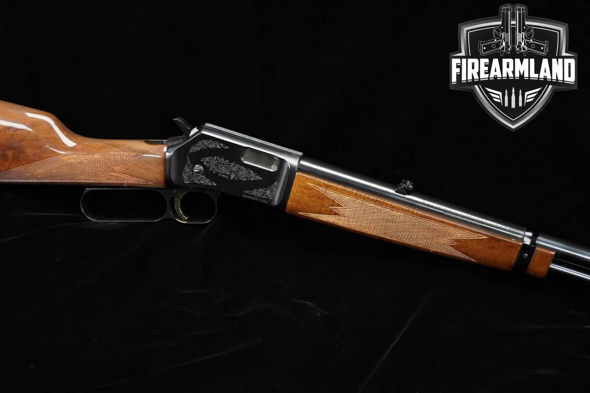 ENGRAVED 1982 Browning BL-22 Grade II 22S/L/LR 20" Blued & Walnut