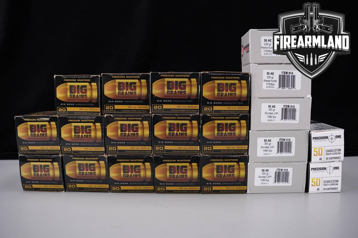 420 RDS! 50 AE Ammo 50-AE