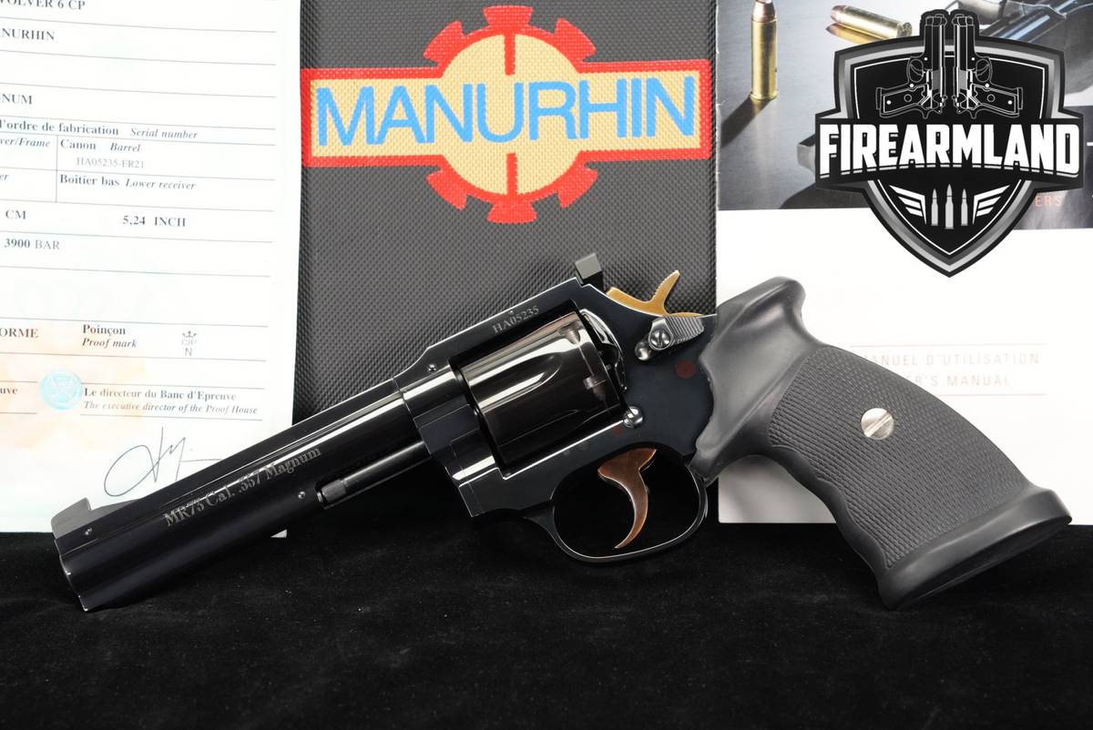DESIRED Manurhin MR73 Sport 357 Magnum GIGN Heritage MR 73 DA/SA +ORIG CASE