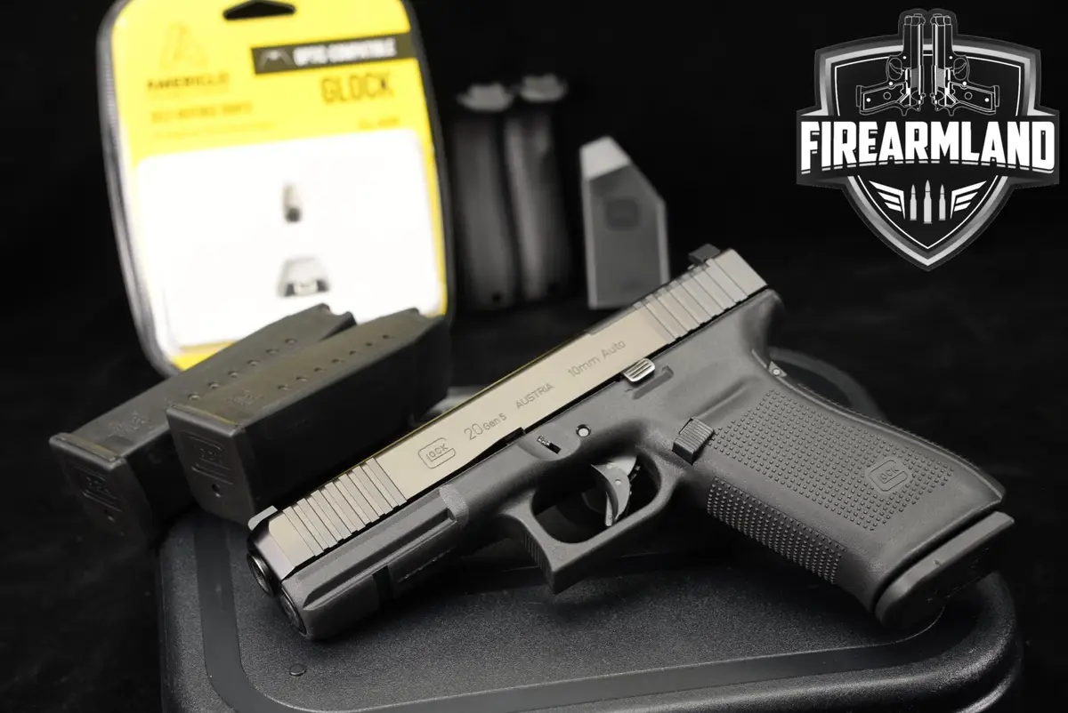 Glock 20 Gen5 MOS G20 Gen 5 10mm 4.61" +3 MAGS & ORIG CASE