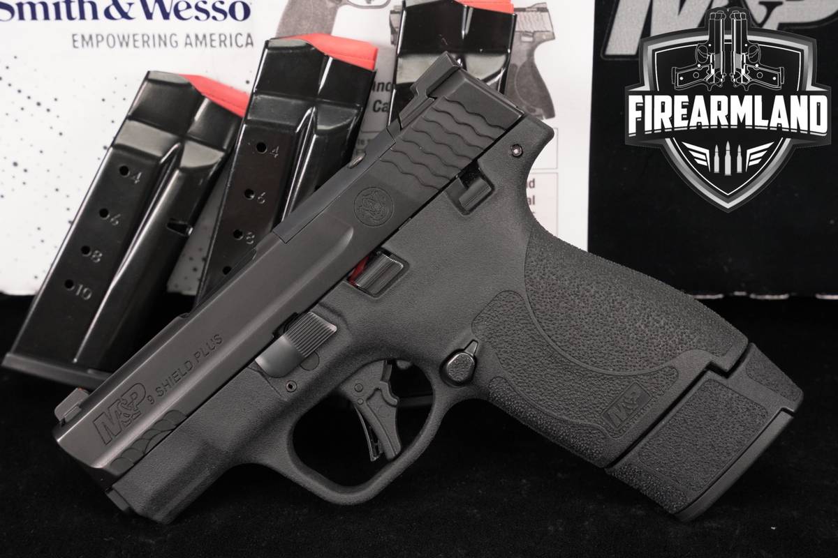 Smith & Wesson M&P 9 Shield Plus Optics-Ready S&W M&P9 +5 MAGS, ORIG BOX