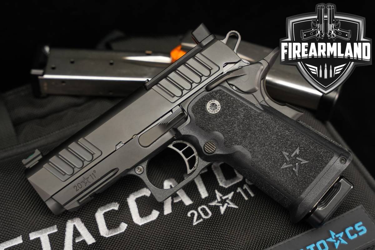 Staccato CS DPO 9mm Optics-Ready 3.5" STI 1911 2011 +3 MAGS & ORIG CASE