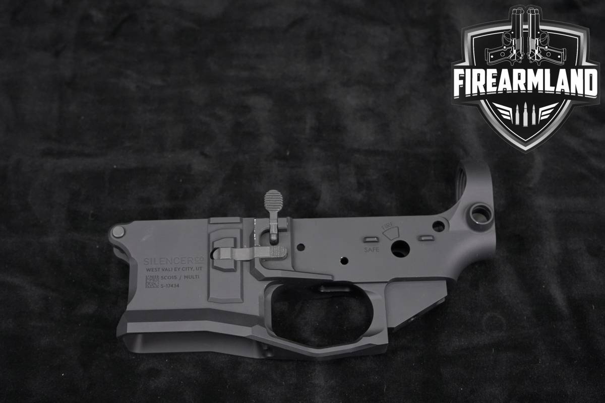 SilencerCo SCO15 Stripped-Lower Rifle Lowers AR15 AR-15