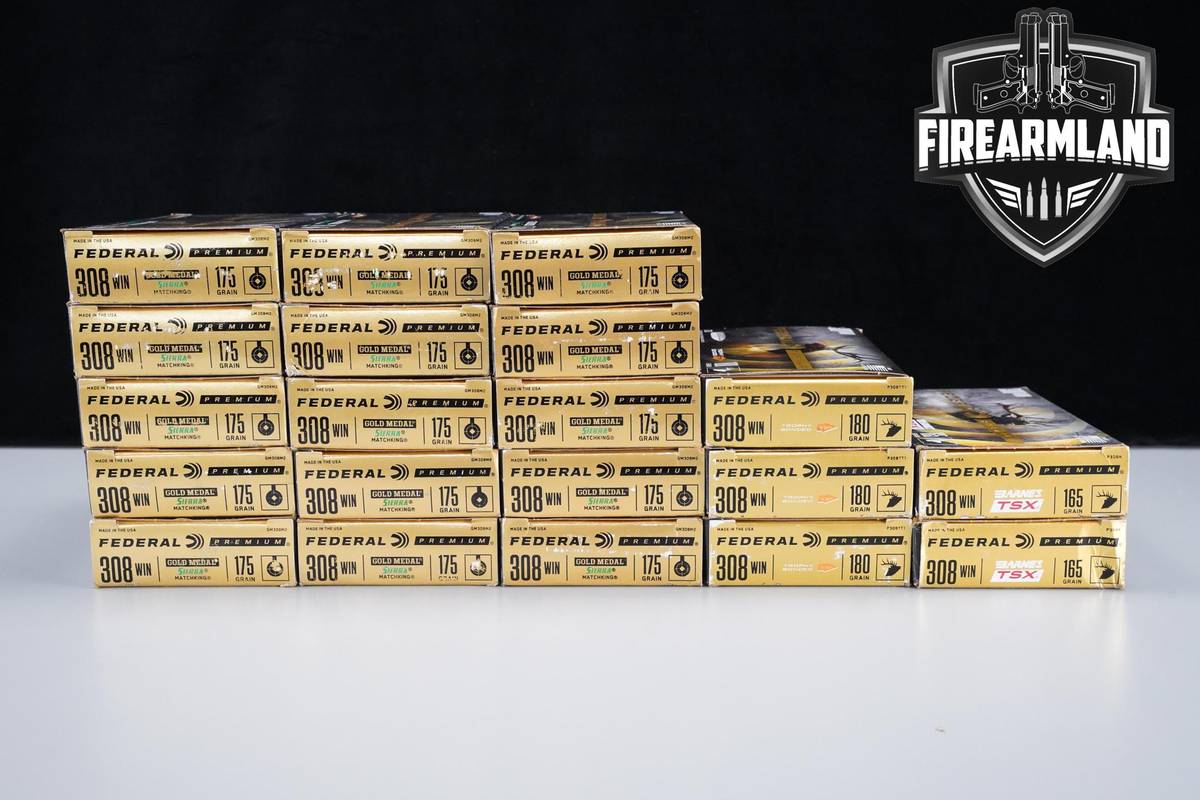 400 RDS! 308 Winchester Win Ammo