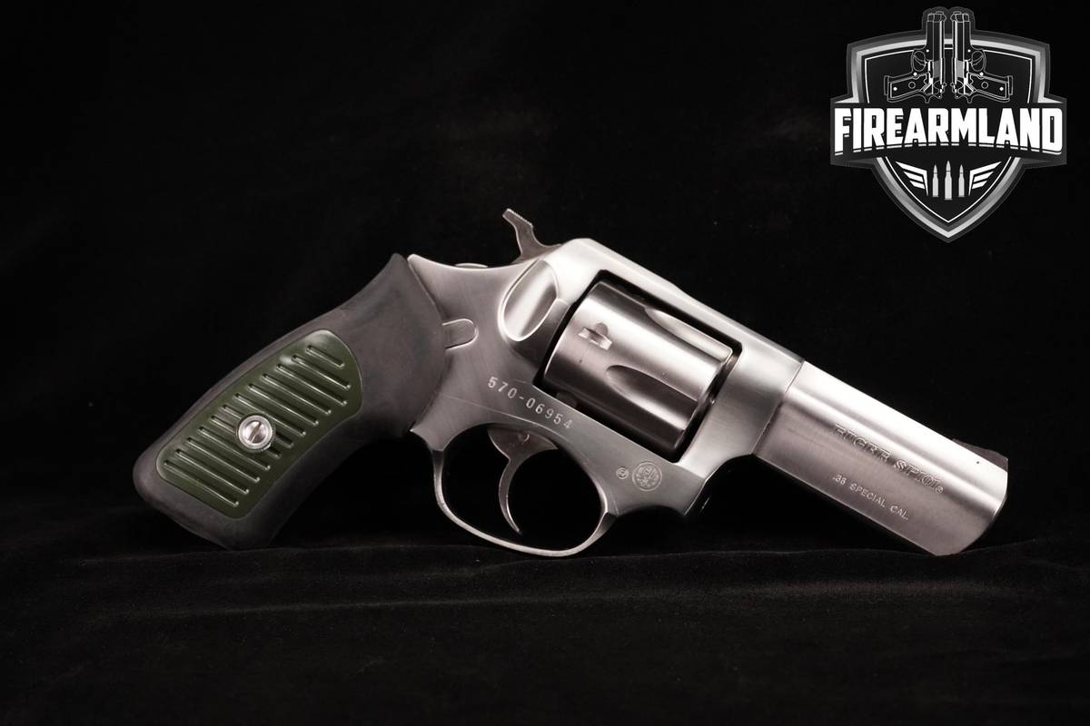 1989 Ruger SP101 38 Special 3.0" Brushed Stainless SP-101 DA/SA
