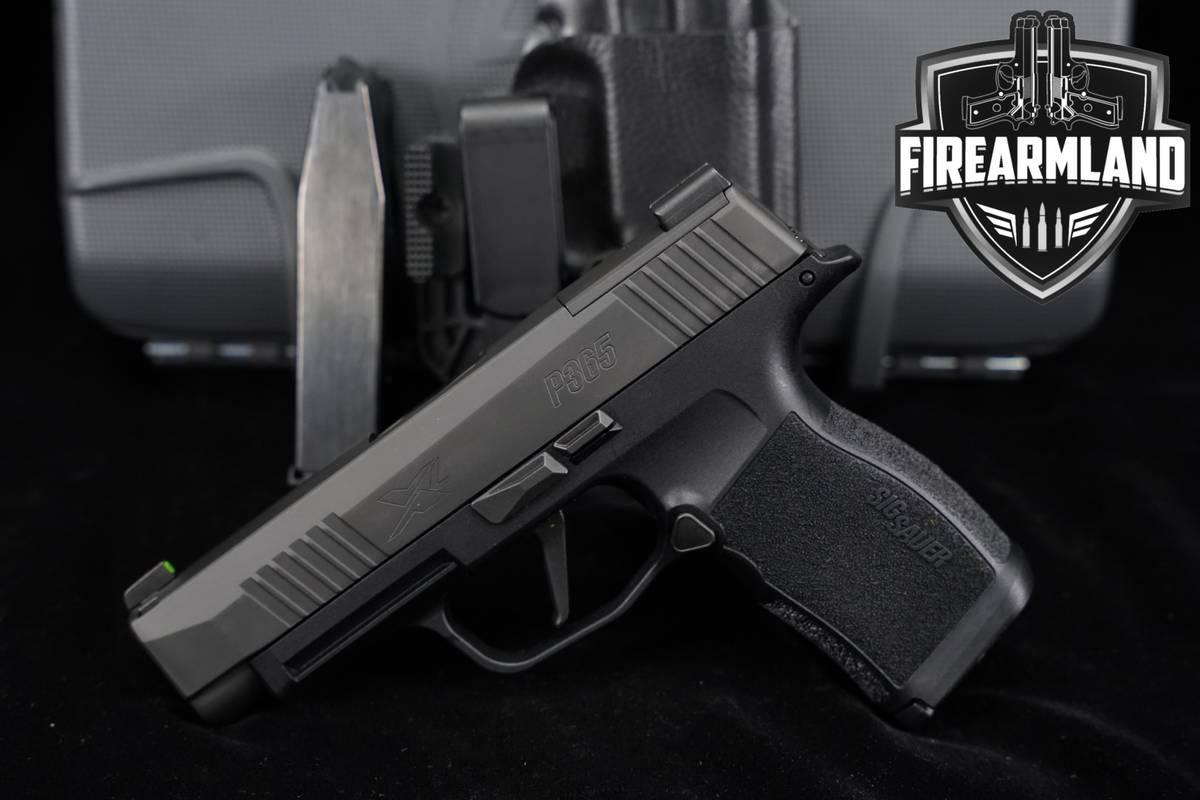 Sig Sauer P365 XL 9mm 3.7" Optics-ready P-365XL P-365 +ORIG CASE & HOLSTER