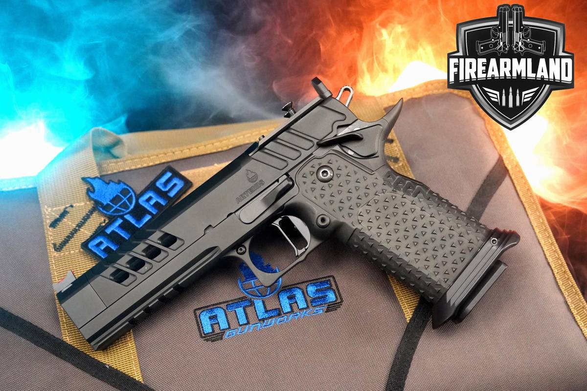 Atlas Gunworks Artemis RDS v2 Perfect Zero 9mm 4.9" Atlas 2MAGS & ORIG CASE