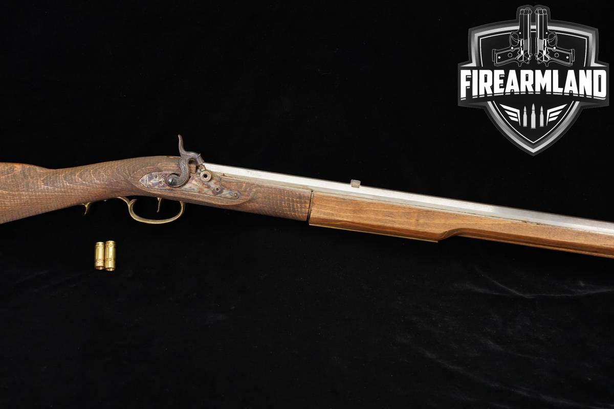 CVA Kentucky Rifle Percussion .45 Caliber 33" In-the-White & Curly Maple