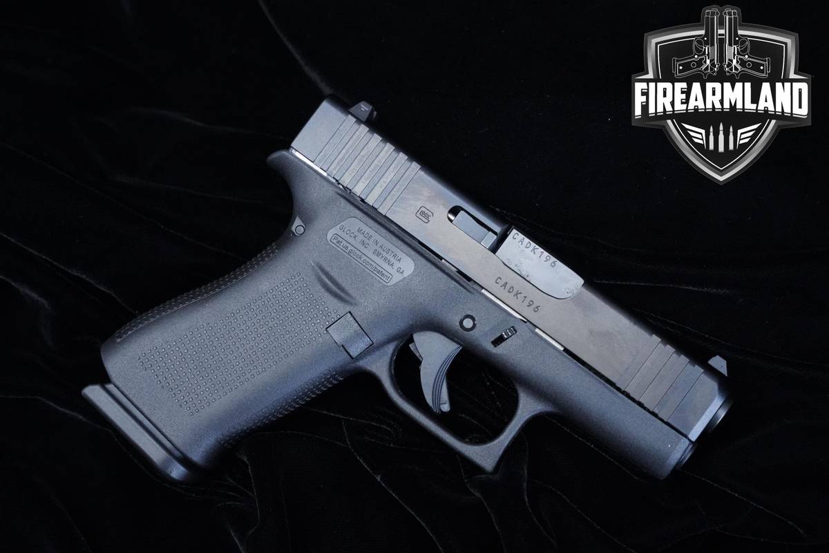 Glock 43X Slimline 9mm 3.41" Glock G43X +2 MAGS & ORIG CASE