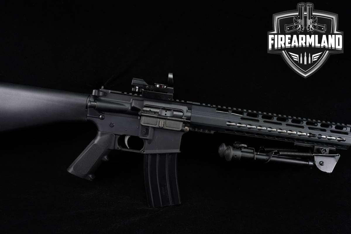 Anderson Manufacturing AM-15 50 Beowulf AR15 18.5" Sporting Rifle +2 MAGS