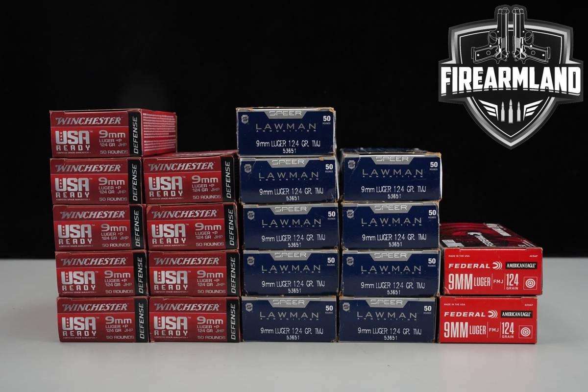 1000 RDS! 9mm Ammo 9-mm