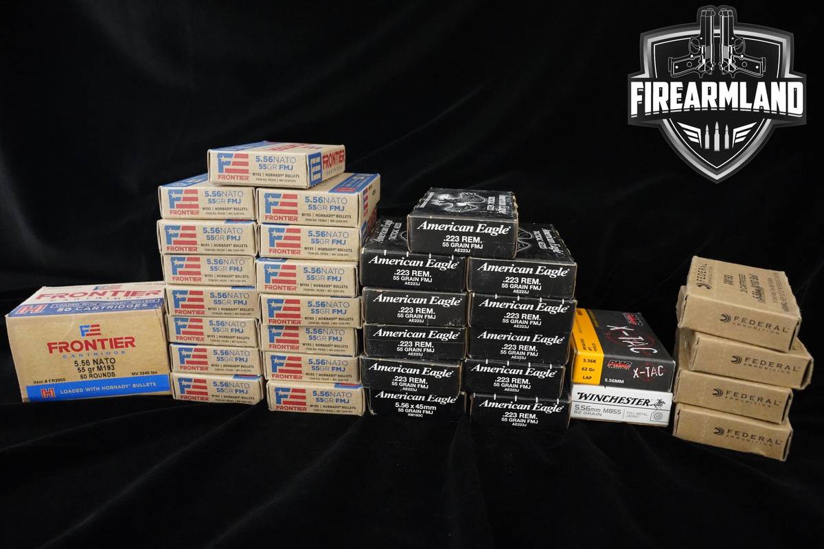 5.56 NATO Ammo 556x45 Ammo 690 ROUNDS