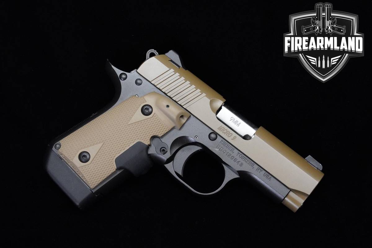 Kimber MICRO 9 Desert Tan (LG) 9mm 3.15" Desert-Tan Kimber-MICRO +ORIG BOX