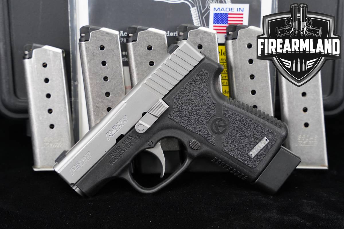 Kahr Arms P380 380 ACP 2.5" Two-Tone Stainless +7 MAGS & ORIG CASE