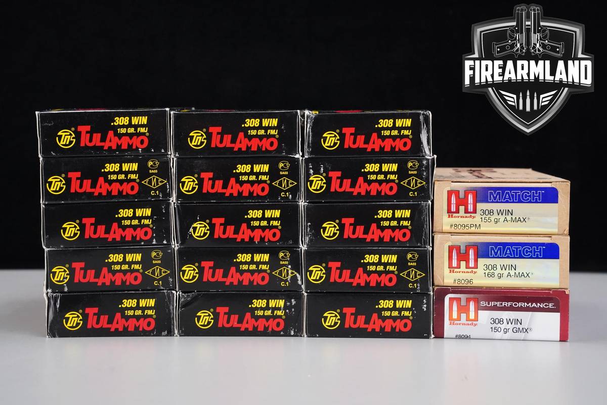360 RDS! 308 Winchester Win Ammo