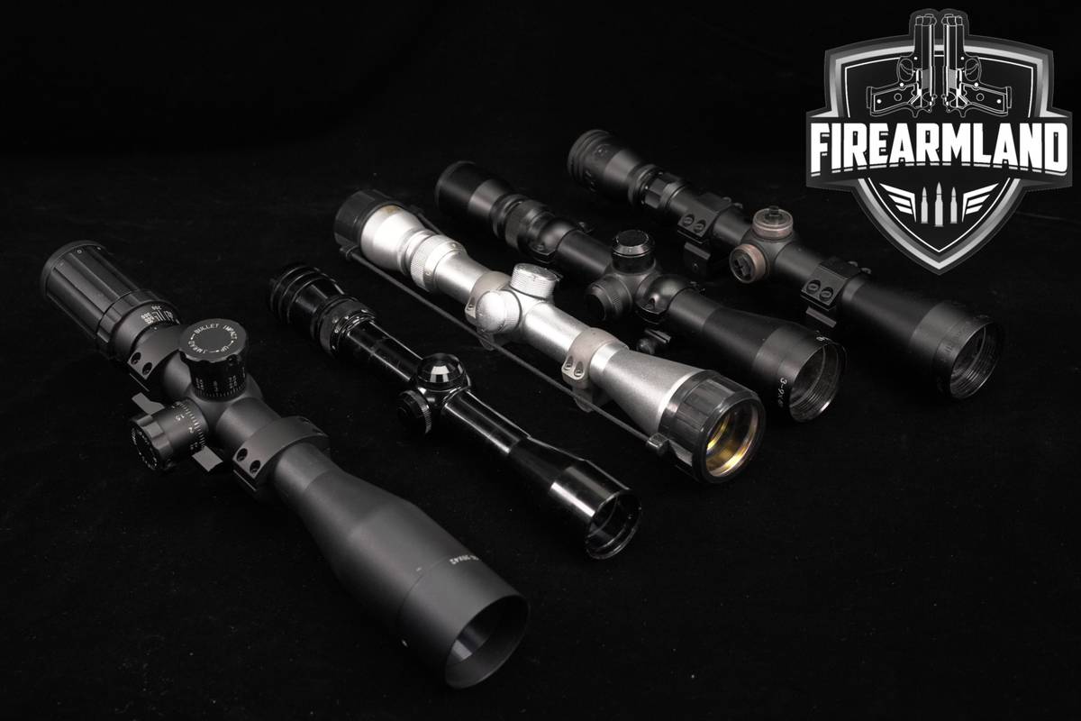 Five Scope Lot Hunting 5 Pack SWFA Redfield NcSTAR RifleScopes