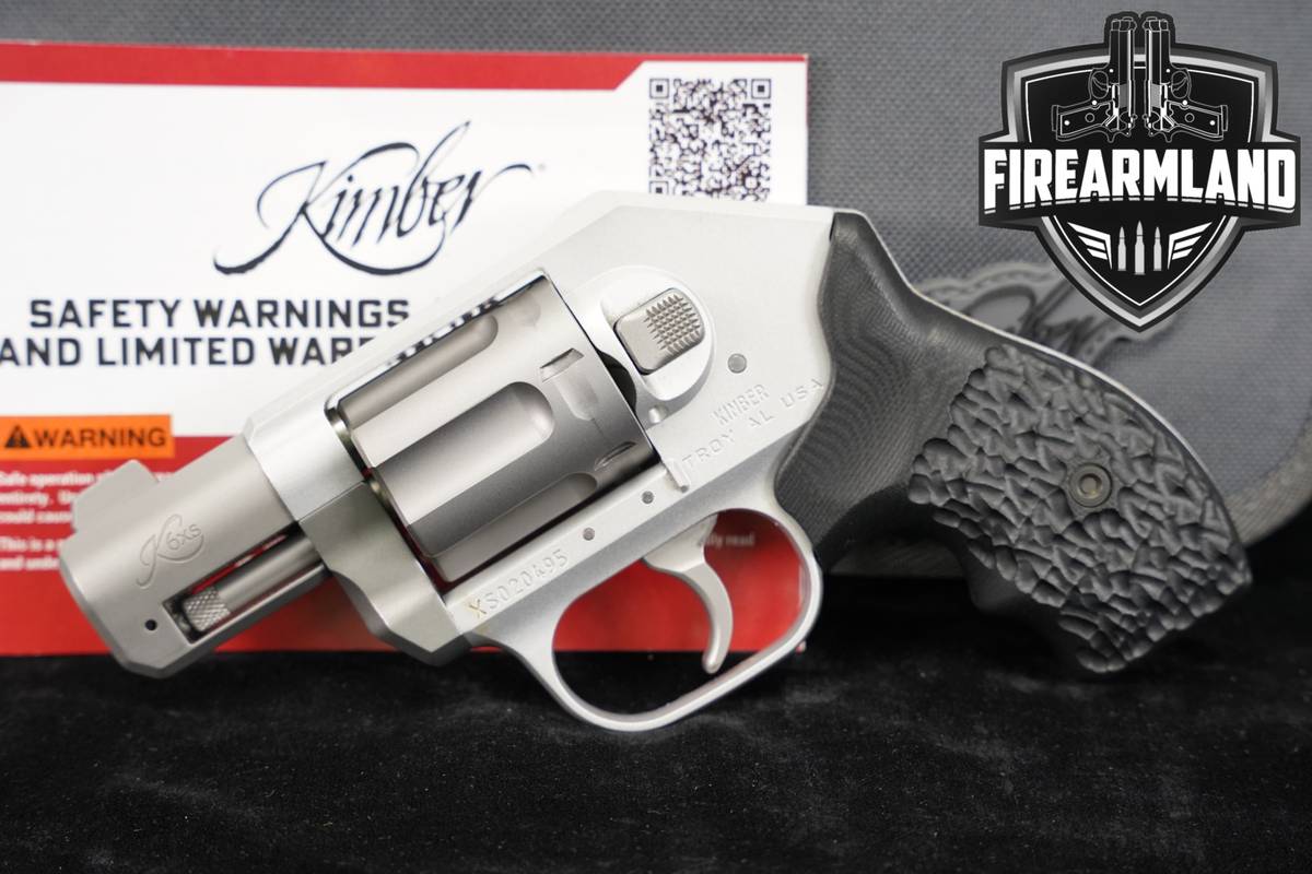 Kimber K6xs Carry 38 Special 2" Silver KimPro II K6 Xs +ORIG BOX