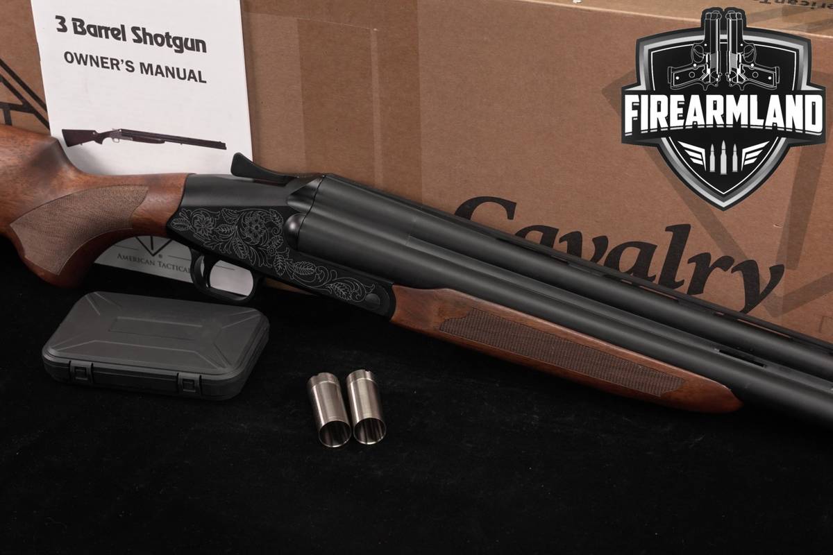 American Tactical Cavalry 3B 12-Gauge 18.5" TRIPLE-BARREL +ORIG BOX
