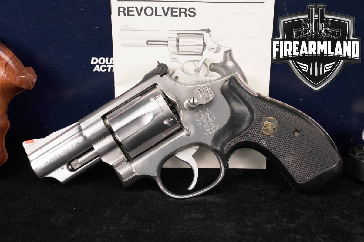 1987 Smith & Wesson Model 66-2 357 S&W Magnum 2.5" Stainless +ORIG BOX