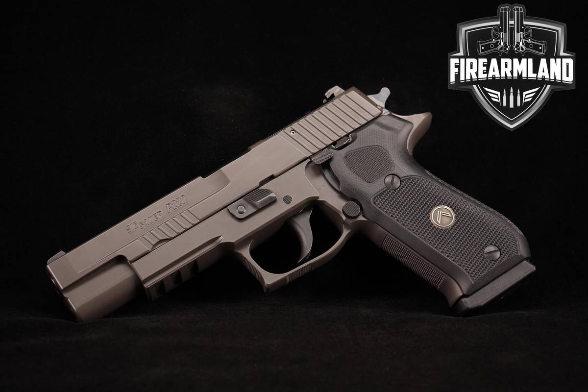 Sig Sauer P220 Legion 10mm 5.0" Legion Gray P 220 +3 MAGS & ORIG CASE