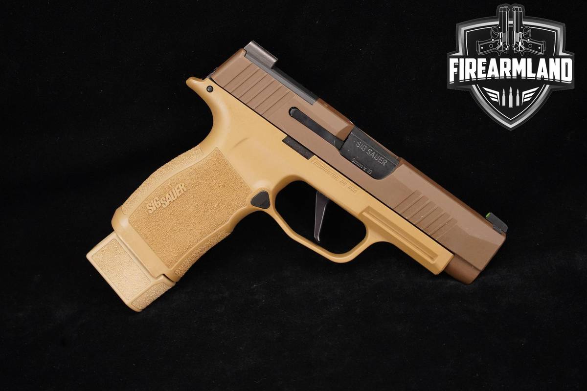 Sig Sauer P365 XL NRA Edition P365XL  9mm 3.7" Coyote +2 MAGS & HOLSTER