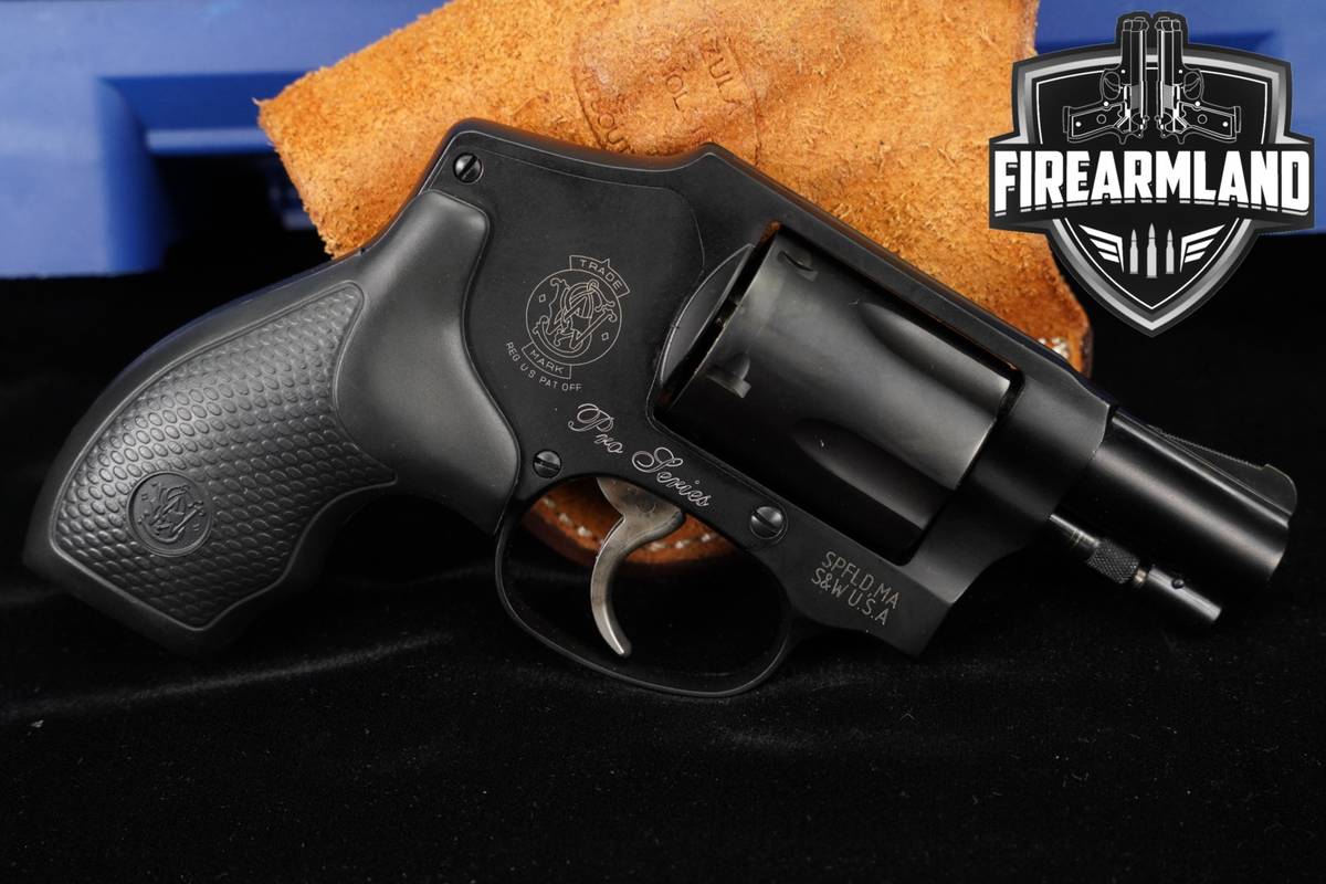 Smith & Wesson Model 442-1 PC Pro Series S&W M442 +ORIG BOX, HOLSTER