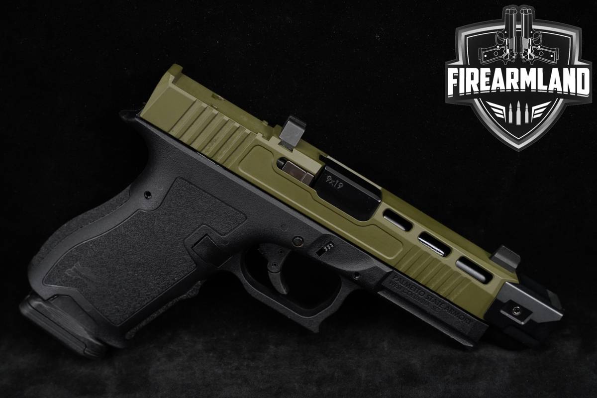 Palmetto State Armory PSA Dagger Compact 9mm 4.5" OD Green Pistol +3 MAGS