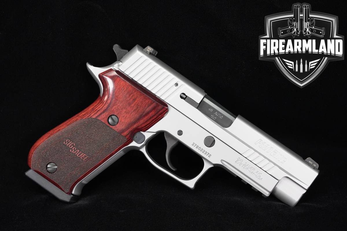 LIKE-NEW 2015 Sig Sauer P220 Elite 45 ACP 4.4" P-220 Stainless DA-SA