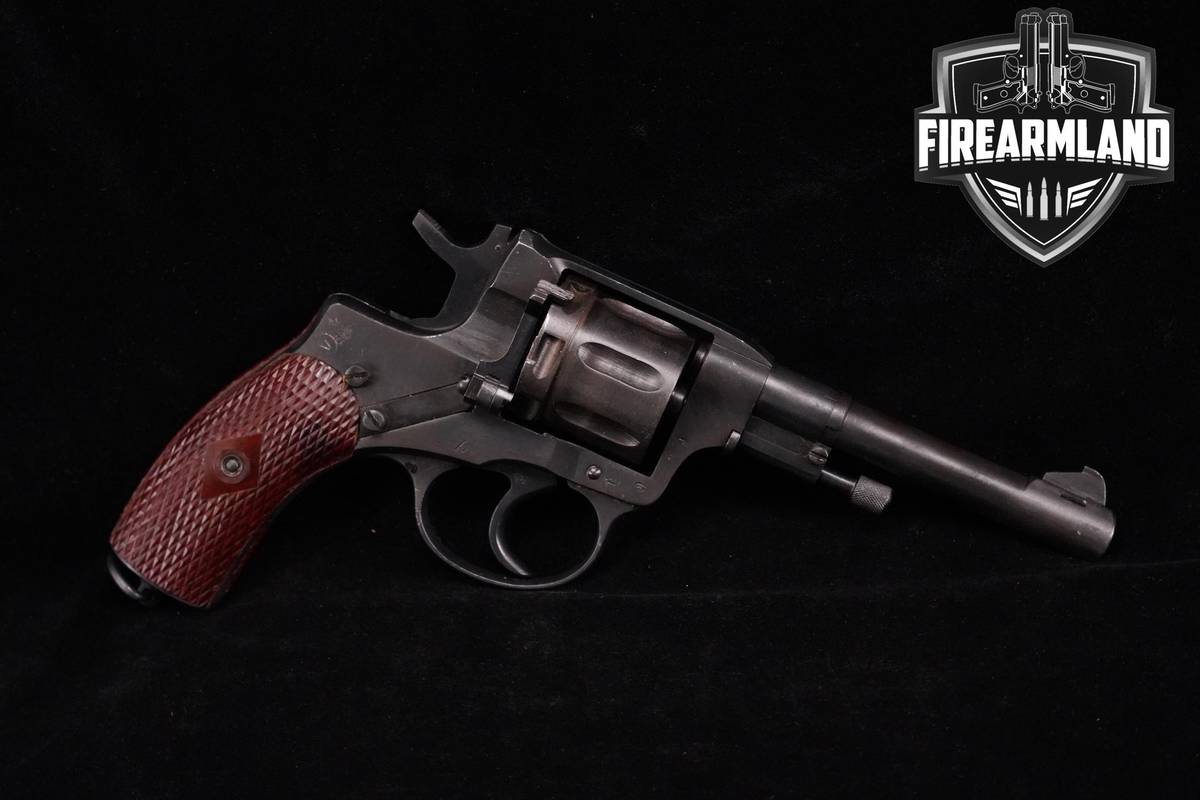 VINTAGE 1914 Tula Model 1895-Nagant Officer's Double-Action 7.62-Nagant WW1