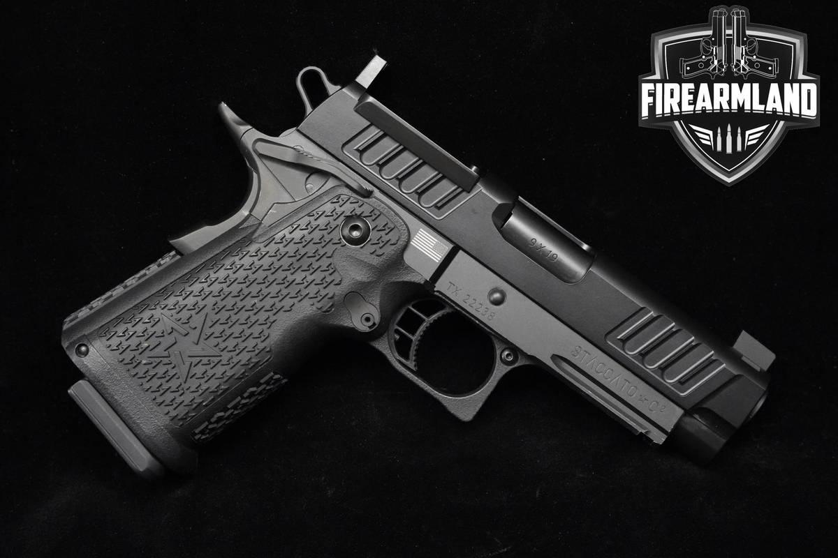 Staccato STI C2 2011 Optic-Ready 9mm 1911 3.9" Staccato C2 MATCH +3 MAGS