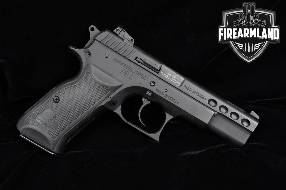 Sarsilmaz SAR P8L 9mm 4.6" P8-L DA/SA +ORIG CASE & 2 MAGS