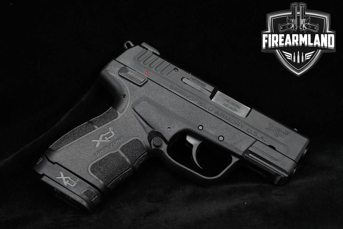 CONCEAL CARRY Springfield Armory XD-E 45 ACP 3.3" Pistol +4 MAGS & ORIG BOX