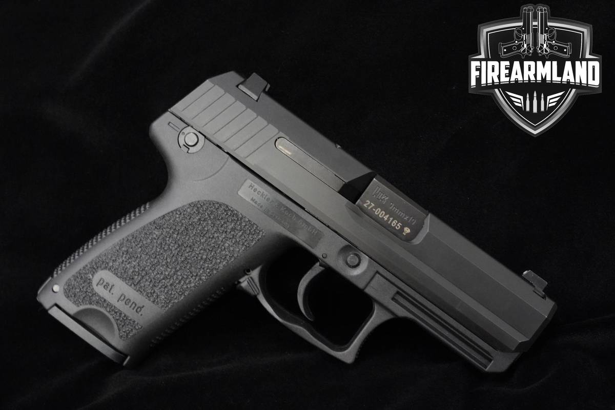 1997 Heckler & Koch (H&K-HK) USP Compact 9mm 3.58" H&K-HK +3 MAGS