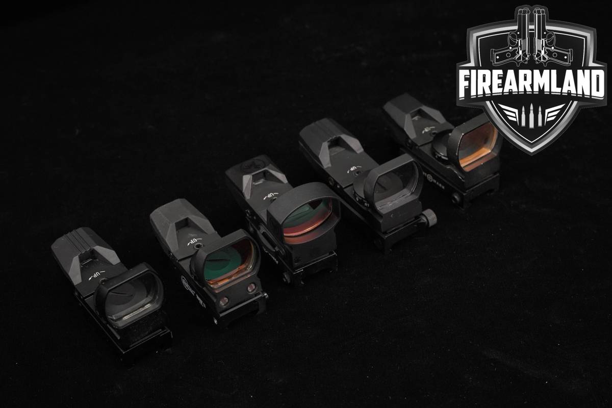 Five Red Dot Sight Lot 5 Pack Optics Sightmark Truglo Firefield Optic