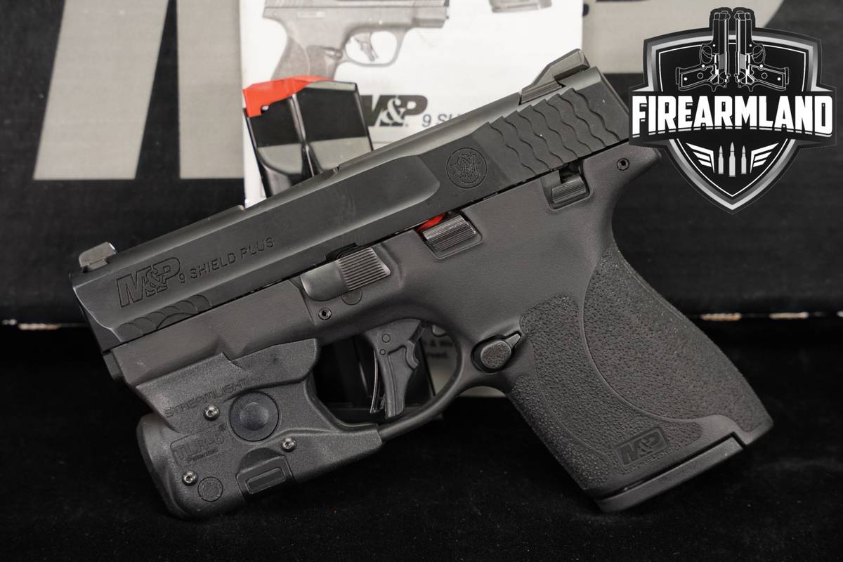 Smith & Wesson M&P9 Shield Plus TS 9mm S&W M&P 9 3.1 +2 MAGS & ORIG BOX