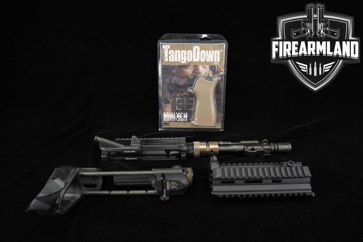 Brownells BRN-4 HK416 Style Upper 8" 5.56 NATO 5.56mm Rifle BRN4 AR-15 AR15