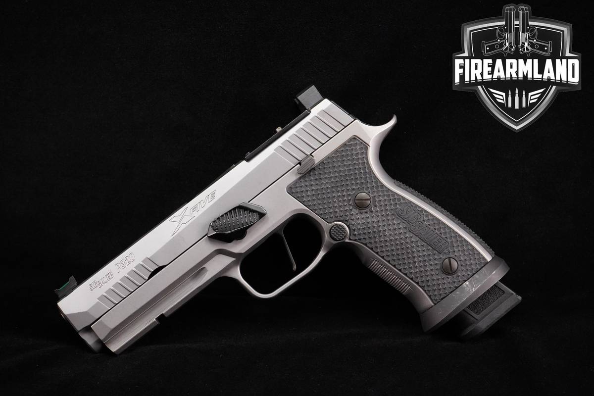 NICE Sig Sauer P320 XFIVE SXG 9mm Stainless Steel Sig-Sauer-P320-SXG +2MAGS