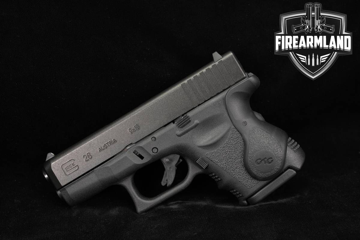 Glock 26 Gen3 Subcompact 9mm 3.43" G26 Gen 3 +2 MAGS & ORIG CASE