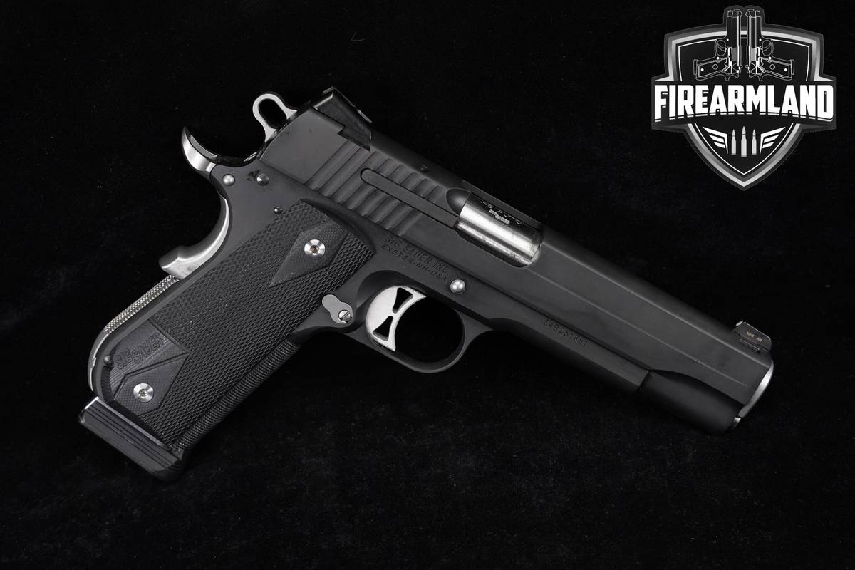 Sig Sauer 1911 Fastback Nightmare Full-Size 45 ACP 5" M1911 A1 +3 MAGS