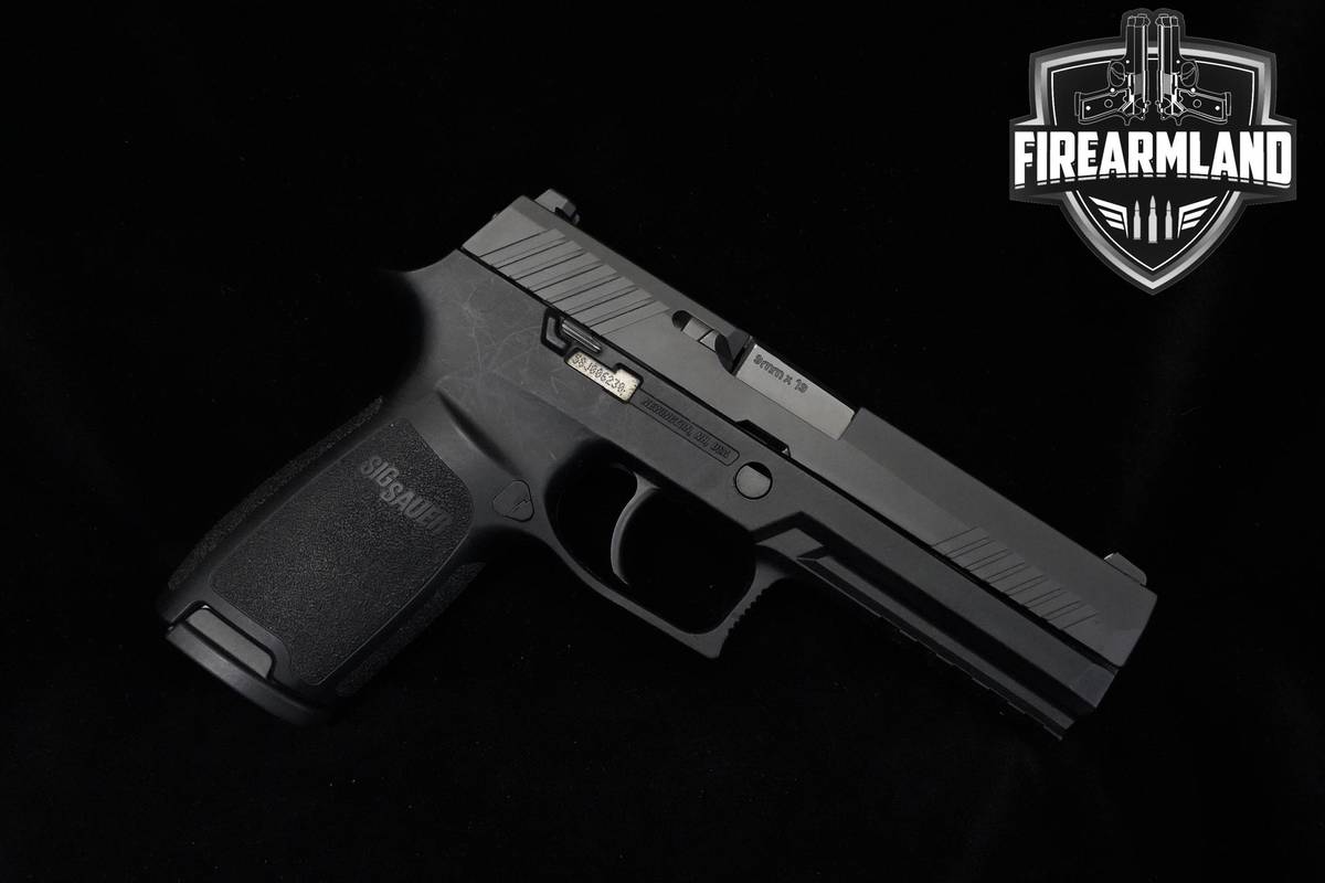Sig Sauer P320 Full Size 9mm 4.7" Sig-Sauer P320 P-320 +2 MAGS & ORIG CASE