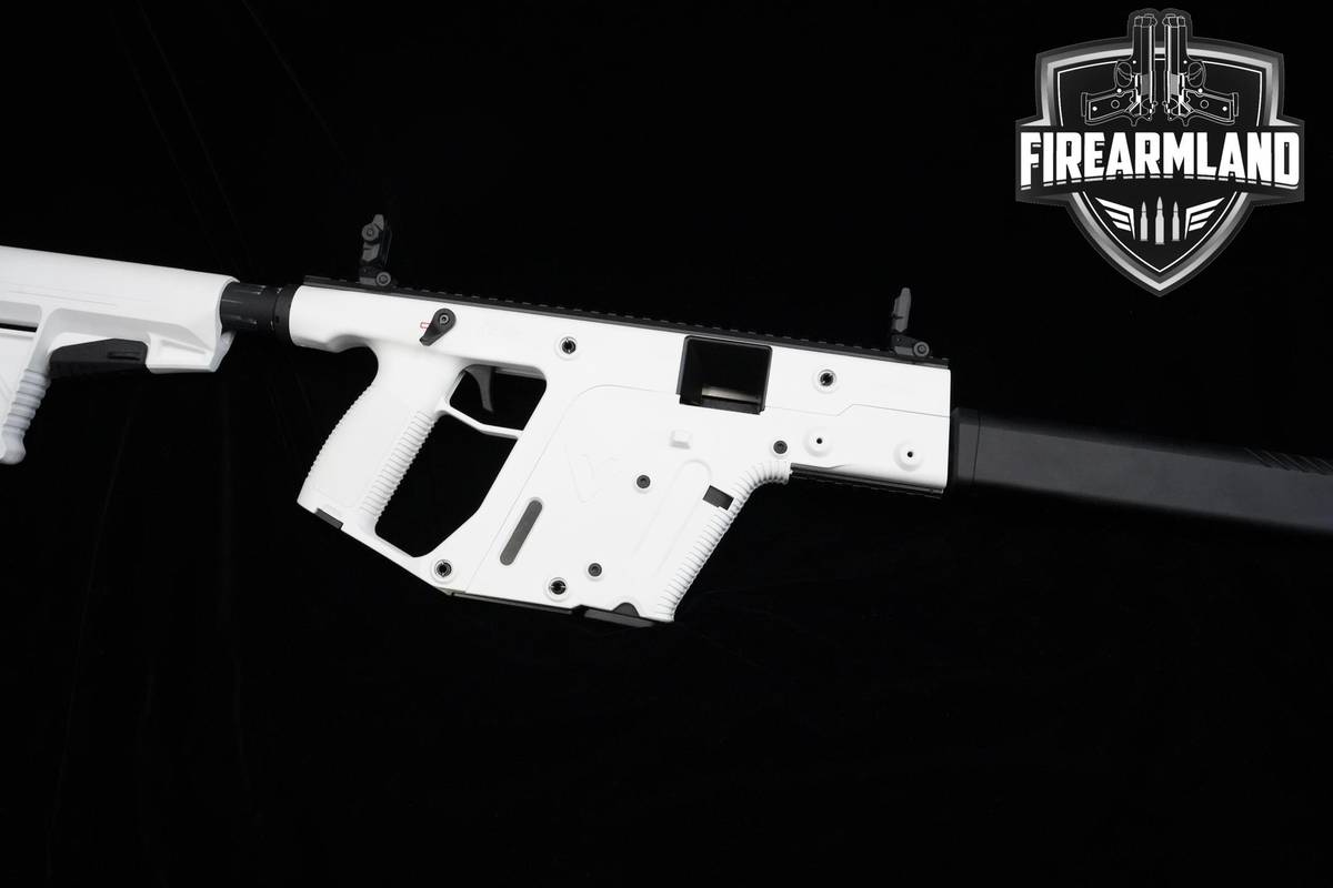 KRISS Vector CRB Gen II 45 ACP Alpine White Cerakote Stormtrooper ORIG CASE