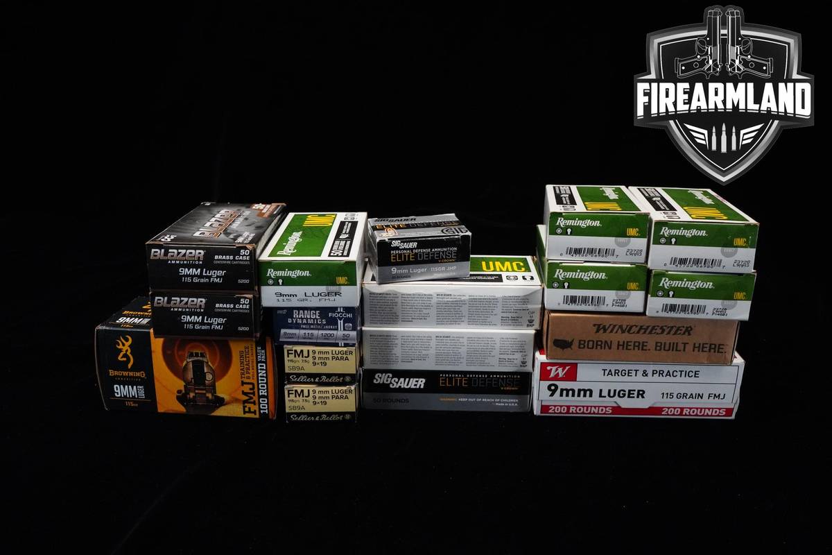 9mm Ammo 9 Ammo 1020 ROUNDS