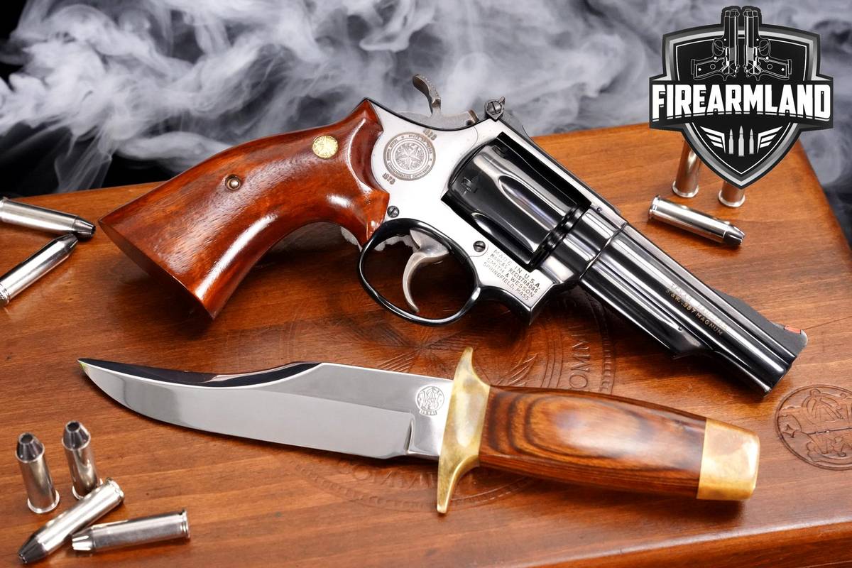 1973 Smith & Wesson Model 19-3 Texas Ranger 150th Commemorative 357-Mag S&W