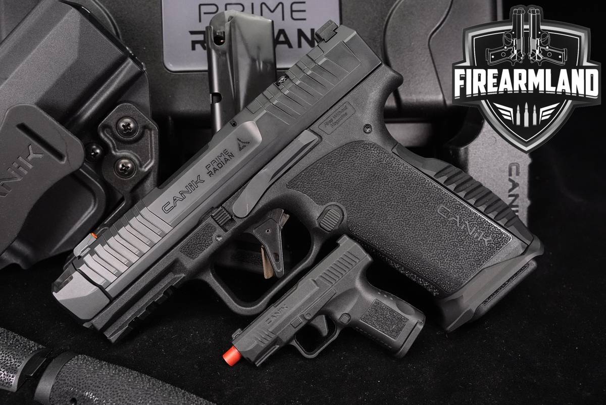 Canik Prime Radian 9mm 3.75 MC9 MC-9 +2 MAGS, CASE & HOLSTER